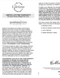 Masonite Barrington Warranty