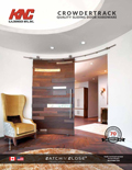 KN Crowder - Sliding Door Hardware Brochure