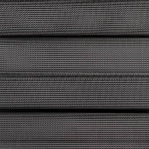 d09.748 black suede honeycomb fabric swatch
